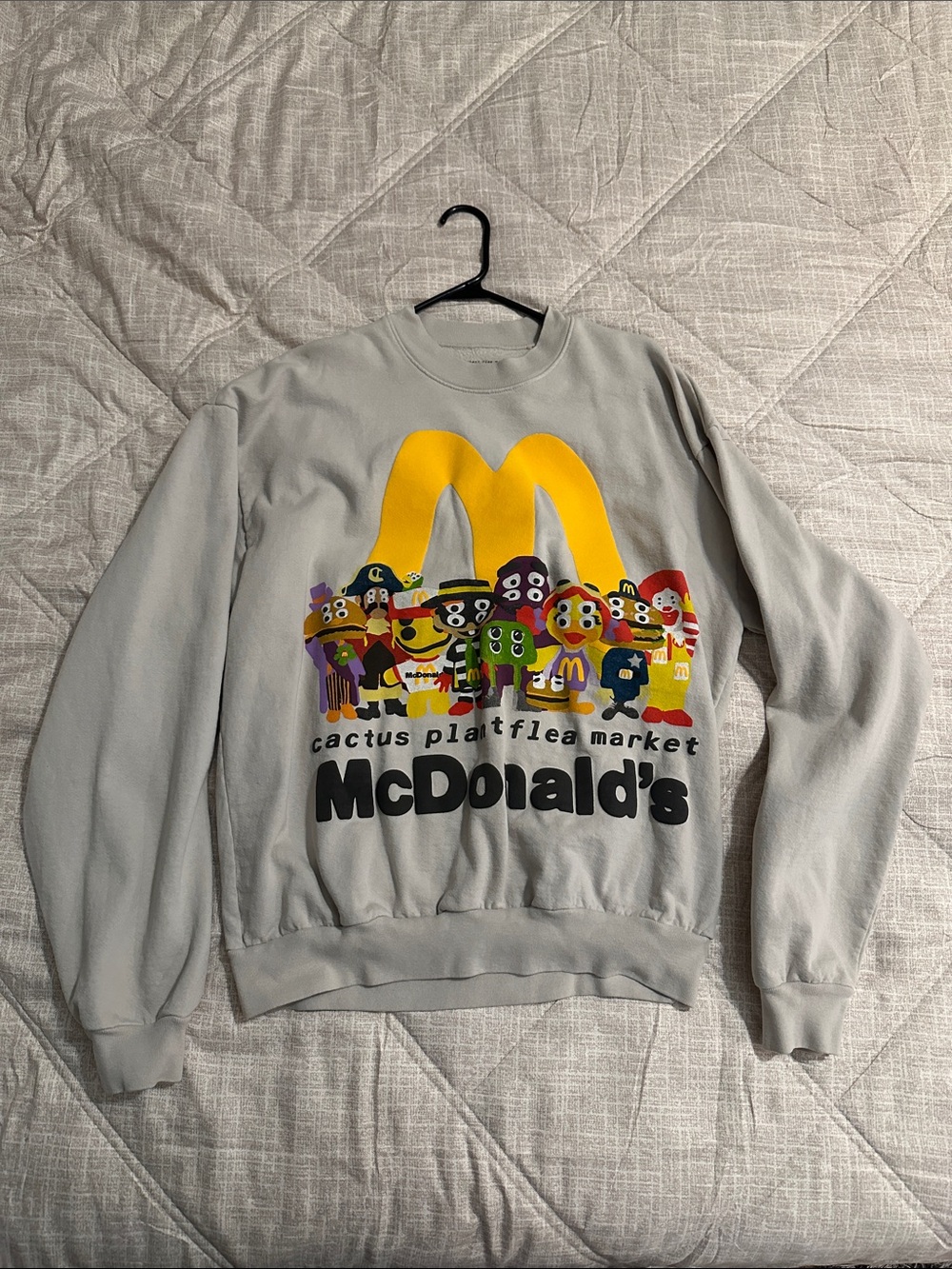 Cactus Plant Flea Market x McDonald’s Cactus Buddy! And Friends Crewneck “Cement